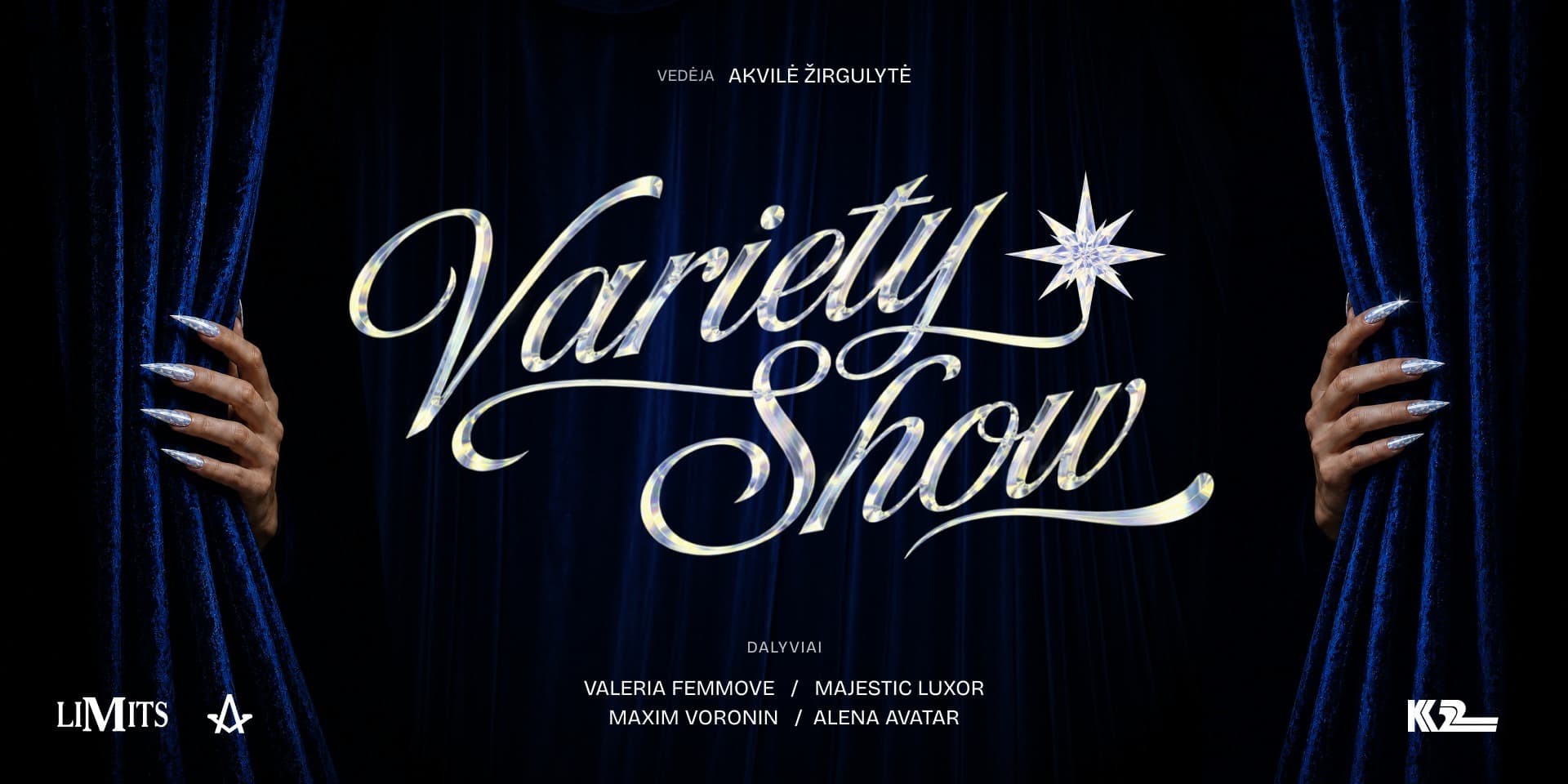 Pirkti bilietus VARIETY SHOW | Ketvirtadienis (10.15) Vilnius, K2 Comedy Club Spalis 15