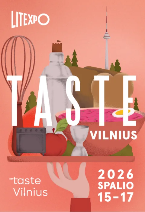 Pirkti bilietus TASTE VILNIUS 2026 Vilnius, Lietuvos parodų ir kongresų centras LITEXPO Spalis 15-17