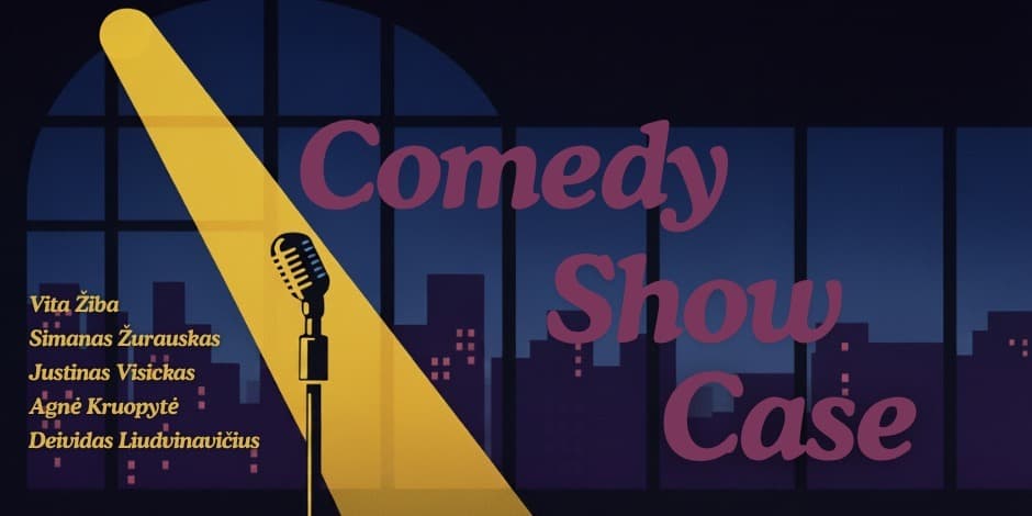 Pirkti bilietus Comedy Showcase Kaunas, Nacionalinis M. K. Čiurlionio dailės muziejus Liepa 23