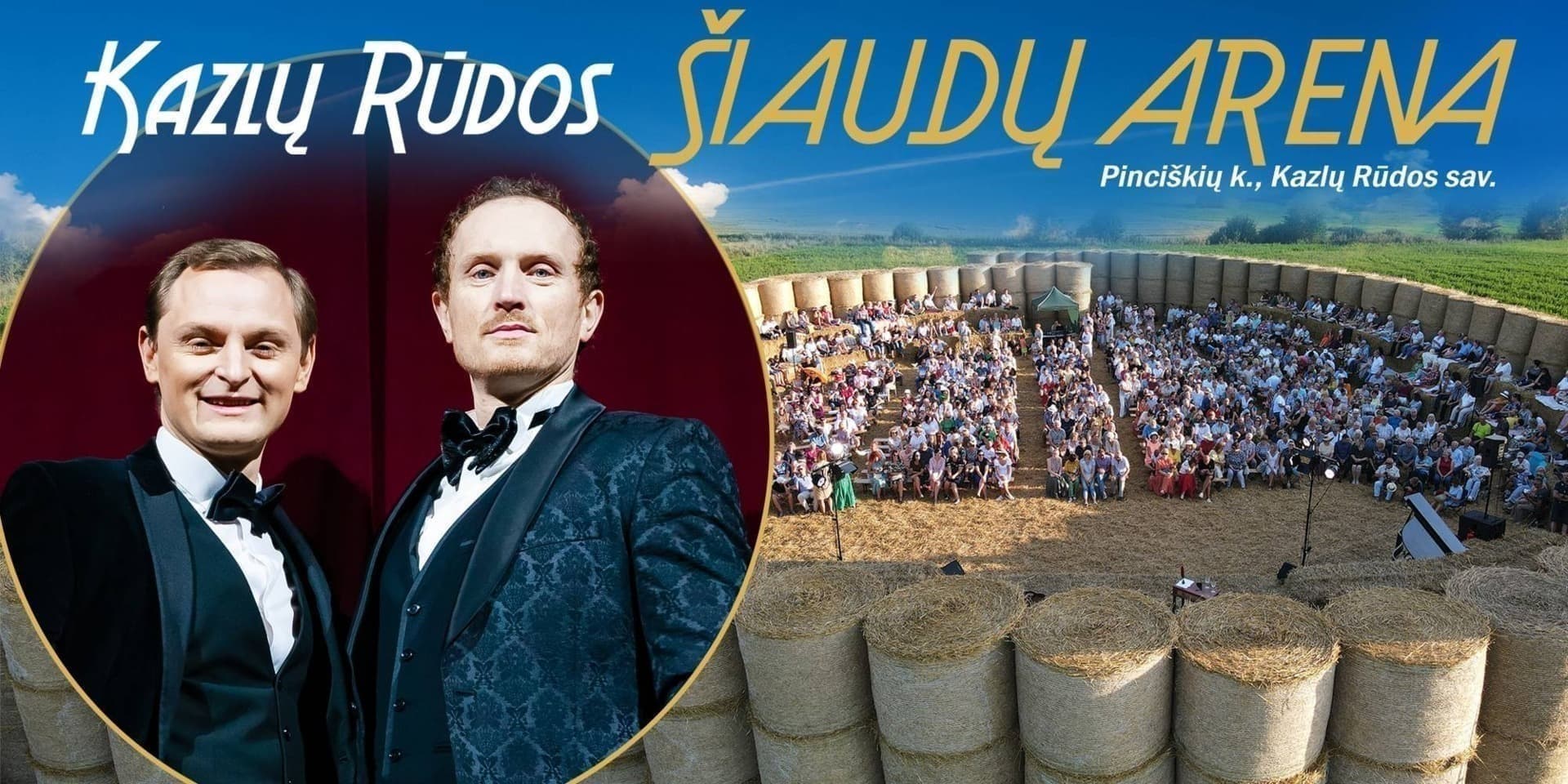 Pirkti bilietus Kazlų Rūdos Šiaudų arena/ Auksinės Stasio Povilaičio dainos Kazlų Rūdos savivaldybė, PJ6G+9V Pinciškės Rugpjūtis 20