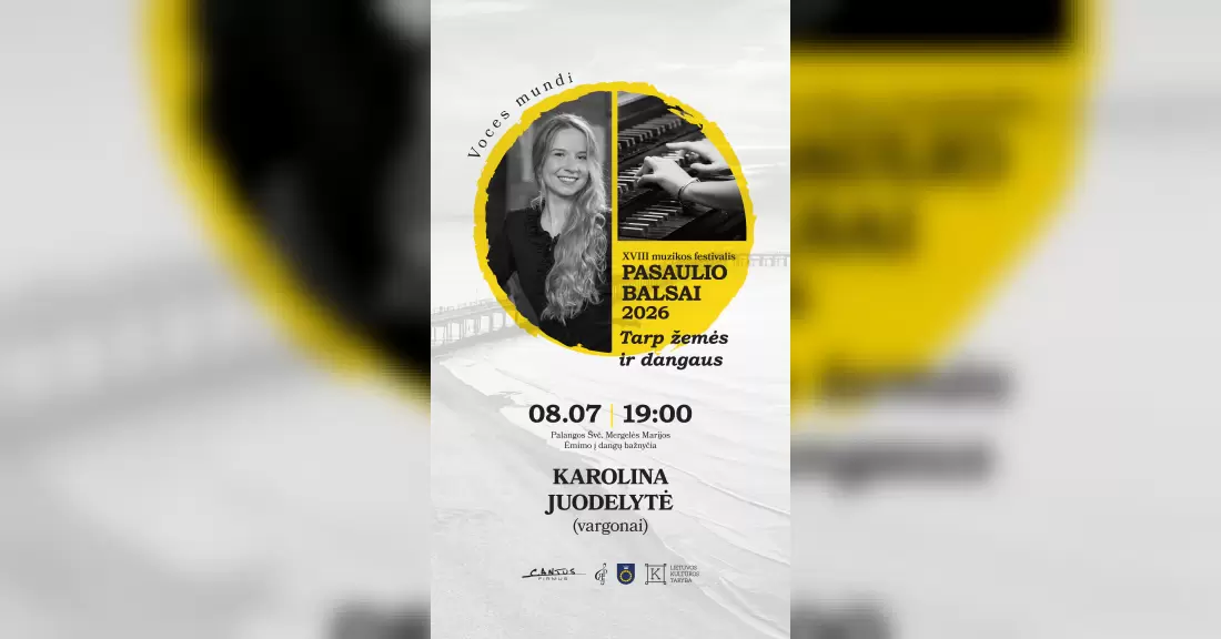 Pirkti bilietus Koncertas „Tarp dangaus ir žemės“ Palanga, Palangos Švč. M. Marijos Ėmimo į dangų parapija Rugpjūtis 07
