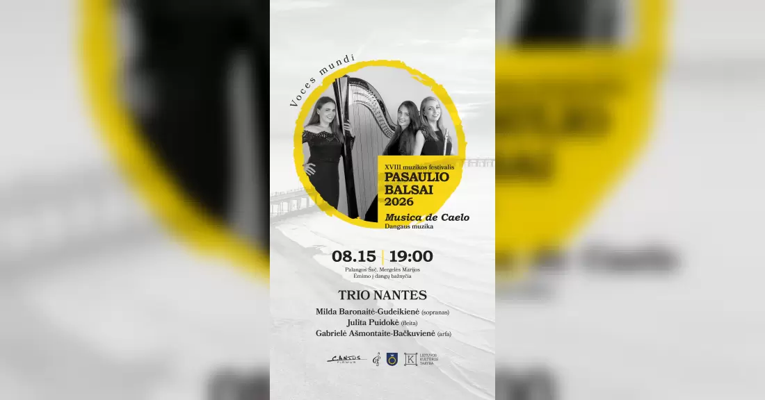 Pirkti bilietus Koncertas „Musica de Caelo“ Palanga, Palangos Švč. M. Marijos Ėmimo į dangų parapija Rugpjūtis 15