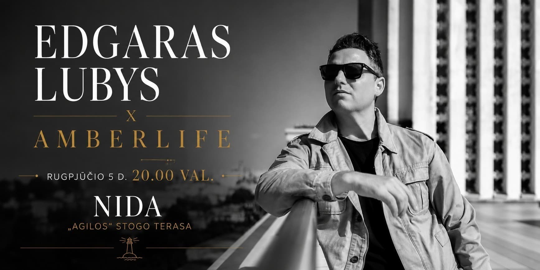 Pirkti bilietus Edgaras Lubys-Amberlife | „Agilos“ stogo terasa Neringa, Nidos kultūros ir turizmo informacijos centras Agila Rugpjūtis 05