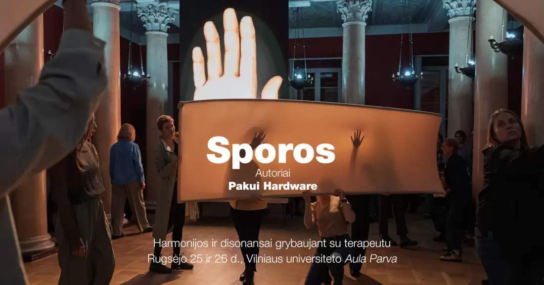 Pirkti bilietus Sporos | Harmonijos ir disonansai grybaujant su terapeutu Vilnius, Vilniaus universiteto Aula Parva Rugsėjis 26