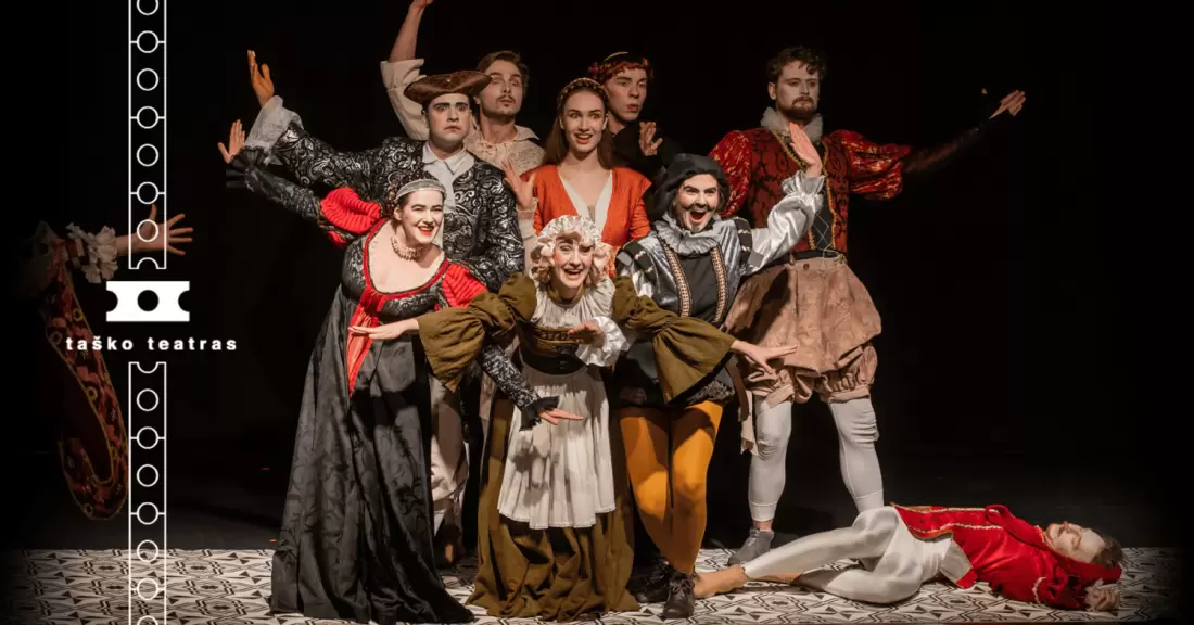Pirkti bilietus Komedija ROMEO IR DŽULJETA | rež. Ž. Beniušis | Taško teatras Palanga, Palangos koncertų salė Rugpjūtis 26