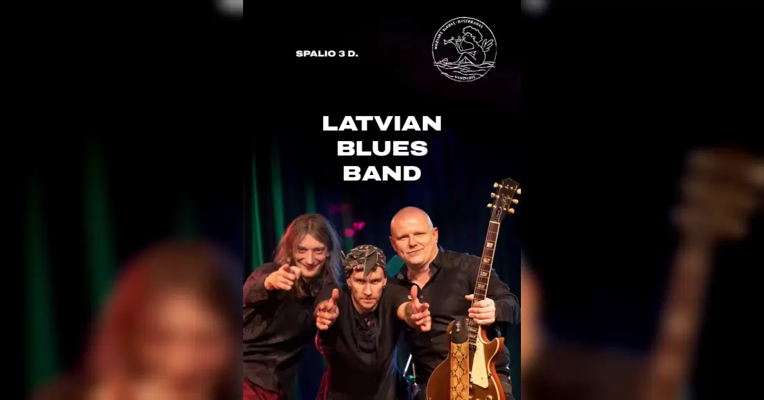 Pirkti bilietus Latvian Blues Band Palanga, Muzikos klubas Vandenis Spalis 03