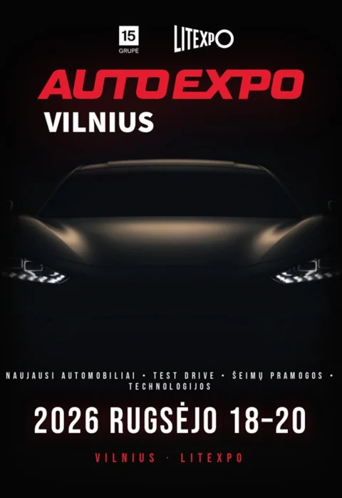 Pirkti bilietus AUTO EXPO VILNIUS Vilnius, Lietuvos parodų ir kongresų centras LITEXPO Rugsėjis 18-20