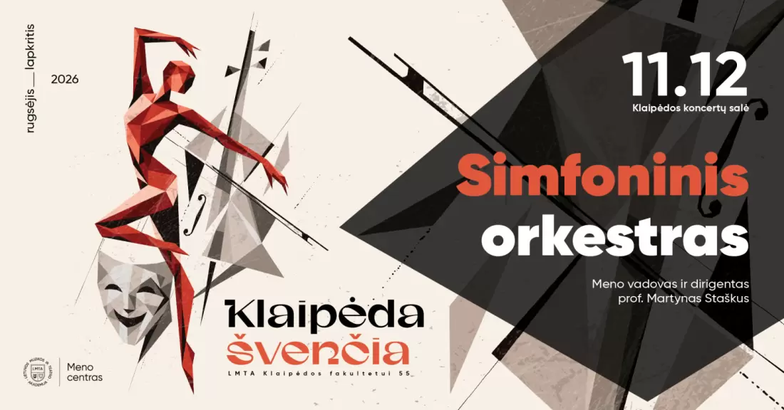 Pirkti bilietus Klaipėda švenčia | Simfoninio orkestro koncertas Klaipėda, Klaipėdos koncertų salė Lapkritis 12