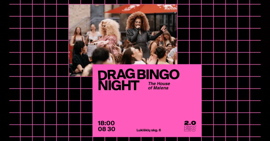Pirkti bilietus Drag Bingo | The House of Malena – Lukiškių kalėjimas 2.0 Vilnius, Lukiškių kalėjimas 2.0 Rugpjūtis 30