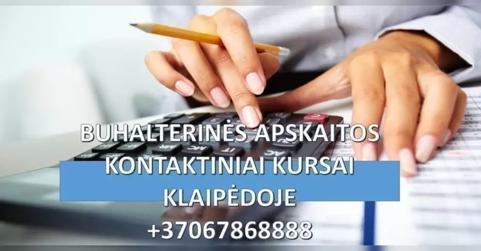 Pirkti bilietus BUHALTERINĖS APSKAITOS KURSAI Klaipėda, Danės gatvė 15-506 Rugsėjis 23