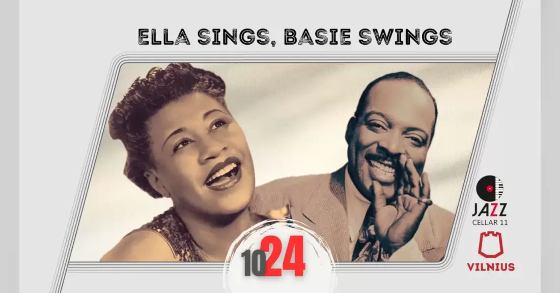 Pirkti bilietus Ella Sings, Basie Swings Vilnius, Jazz Cellar 11 Spalis 24