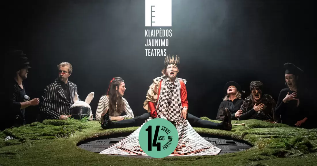 Buy tickets Klaipėdos jaunimo teatras | spektaklis Būti Alisa (rež. D. Girauldon) | VILNIUS Vilnius, MENŲ SPAUSTUVĖ December 13