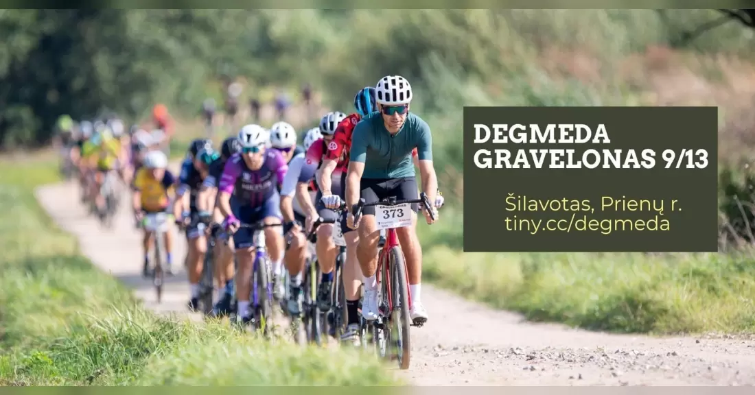 Pirkti bilietus Degmeda gravelonas 9/13 Prienų rajono savivaldybė, Šilavotas Rugsėjis 13