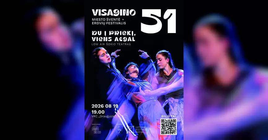 Pirkti bilietus Du į priekį, viens atgal | Low Air | Visagino erdvių festivalis 2026 Visaginas, Visagino kultūros centras Draugystė Rugpjūtis 19