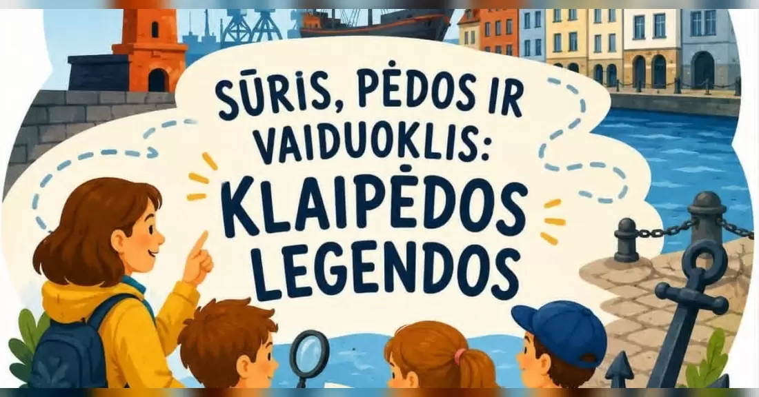 Pirkti bilietus Ekskursija ,,Sūris, vaiduoklis, pėdos: Klaipėdos legendos