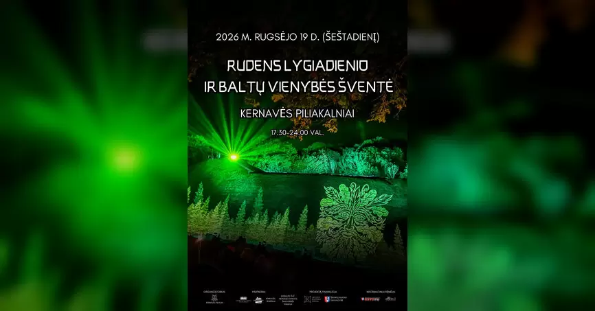 Pirkti bilietus RUDENS LYGIADIENIO IR BALTŲ VIENYBĖS ŠVENTĖ KERNAVĖJE Kernavė, Kernavės piliakalniai Rugsėjis 19