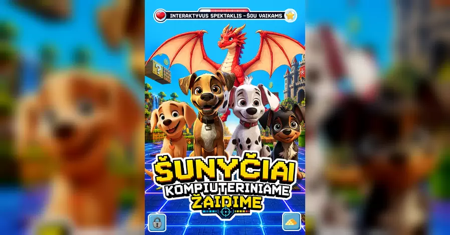 Pirkti bilietus Interaktyvus spektaklis-šou vaikams 