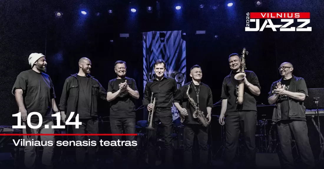 Pirkti bilietus Vilnius Jazz 2026: Dainius Pulauskas Group (LT) Vilnius, Vilniaus senasis teatras Spalis 14