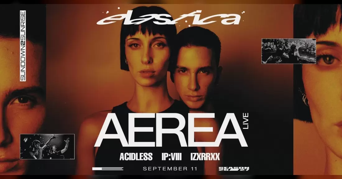 Pirkti bilietus ELASTICA: AEREA ❚ ACIDLESS ❚ IP:VIII ❚ IZXRRXX Vilnius, Peronas Rugsėjis 11-12