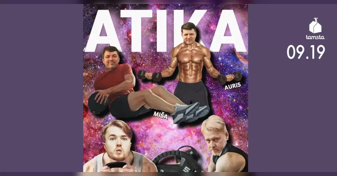 Pirkti bilietus ATIKA | TAMSTA Vilnius, TAMSTA muzikos klubas Rugsėjis 12-19