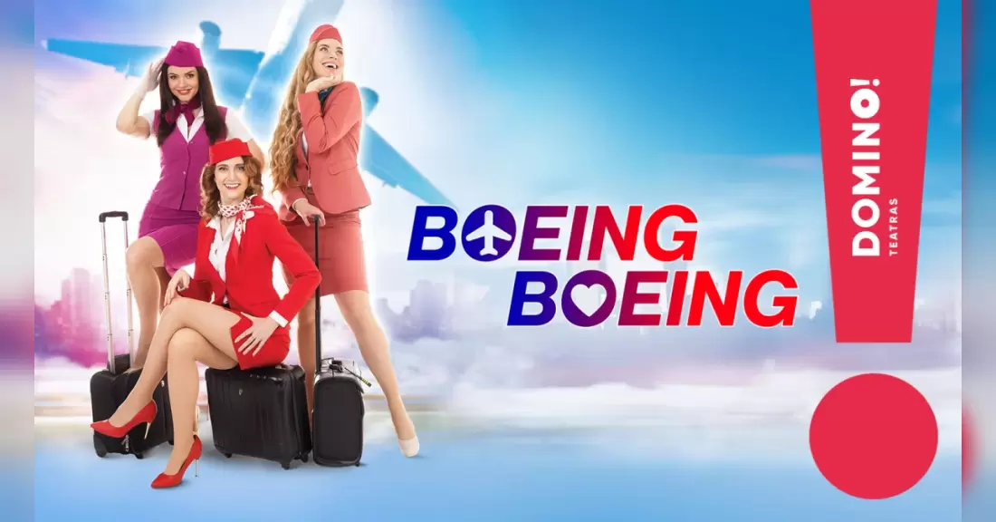 Pirkti bilietus DOMINO teatras | komedija BOEING BOEING Šiauliai, Šiaulių kultūros centras Lapkritis 10
