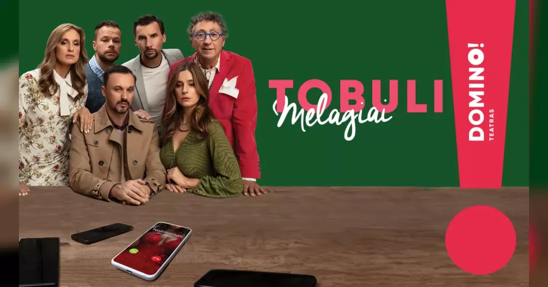 Pirkti bilietus DOMINO teatras | komedija TOBULI MELAGIAI Vilnius, DOMINO teatras Lapkritis 12