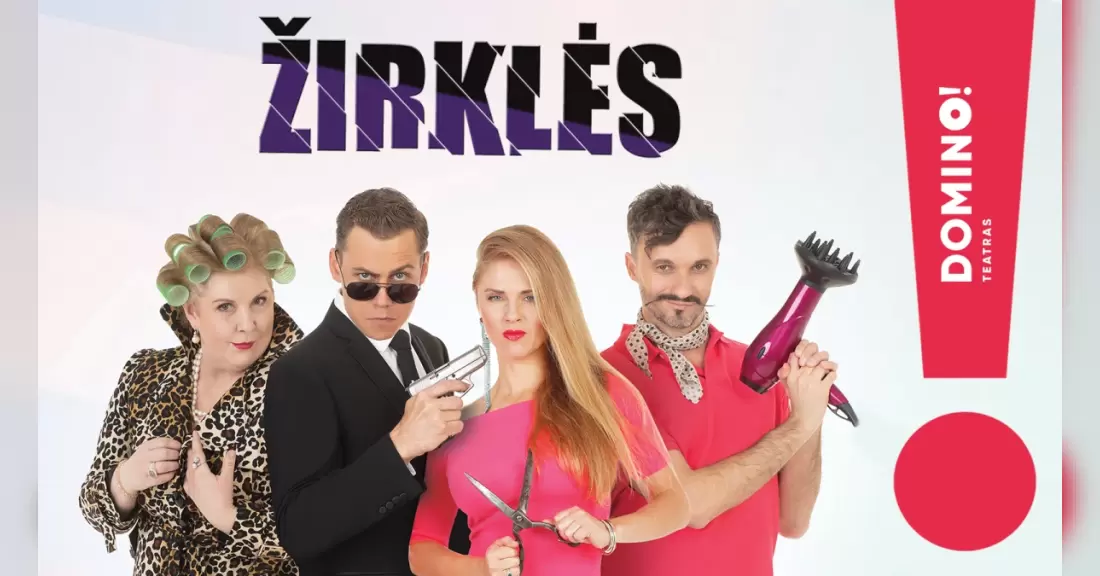 Pirkti bilietus DOMINO teatras | komedija ŽIRKLĖS Vilnius, DOMINO teatras Lapkritis 16