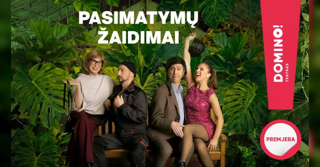 Pirkti bilietus DOMINO teatras | premjera PASIMATYMŲ ŽAIDIMAI Vilnius, DOMINO teatras Lapkritis 27