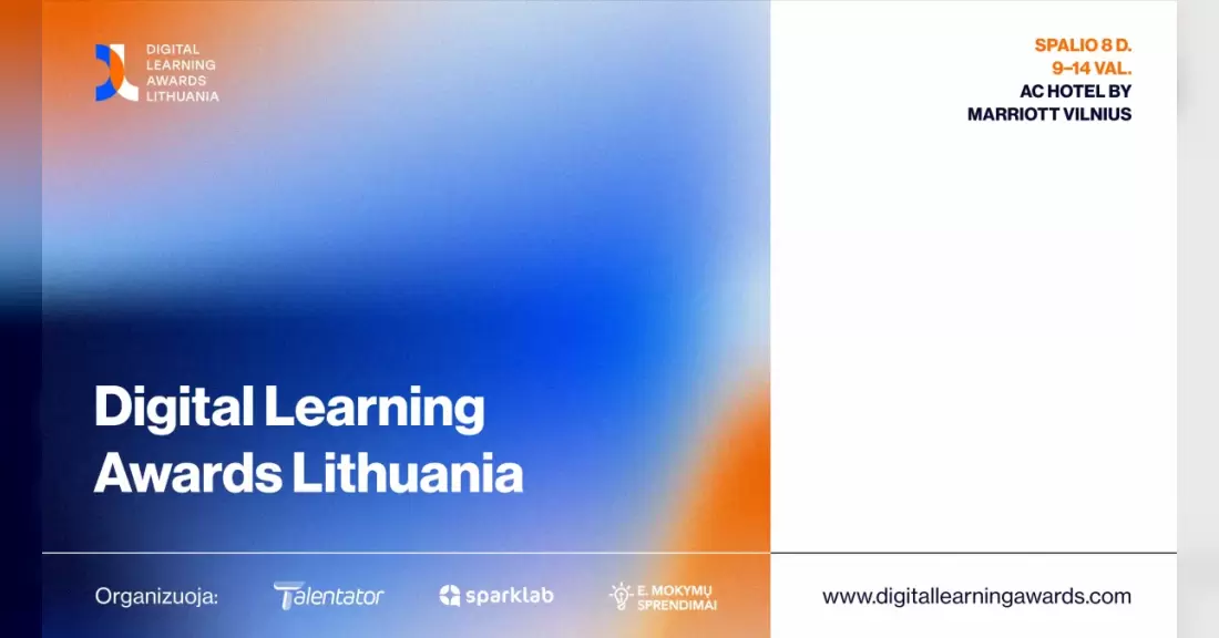 Pirkti bilietus Digital Learning Awards Lithuania | Vilnius 2026 Vilnius, AC Hotel by Marriott Spalis 08
