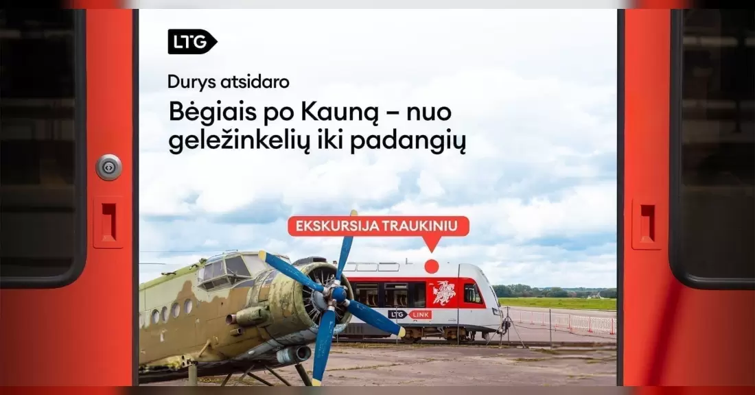 Купить билеты Bėgiais po Kauną. Ekskursija traukiniu – nuo geležinkelių iki padangių Kaunas, Kauno geležinkelio stotis Сентябрь 12