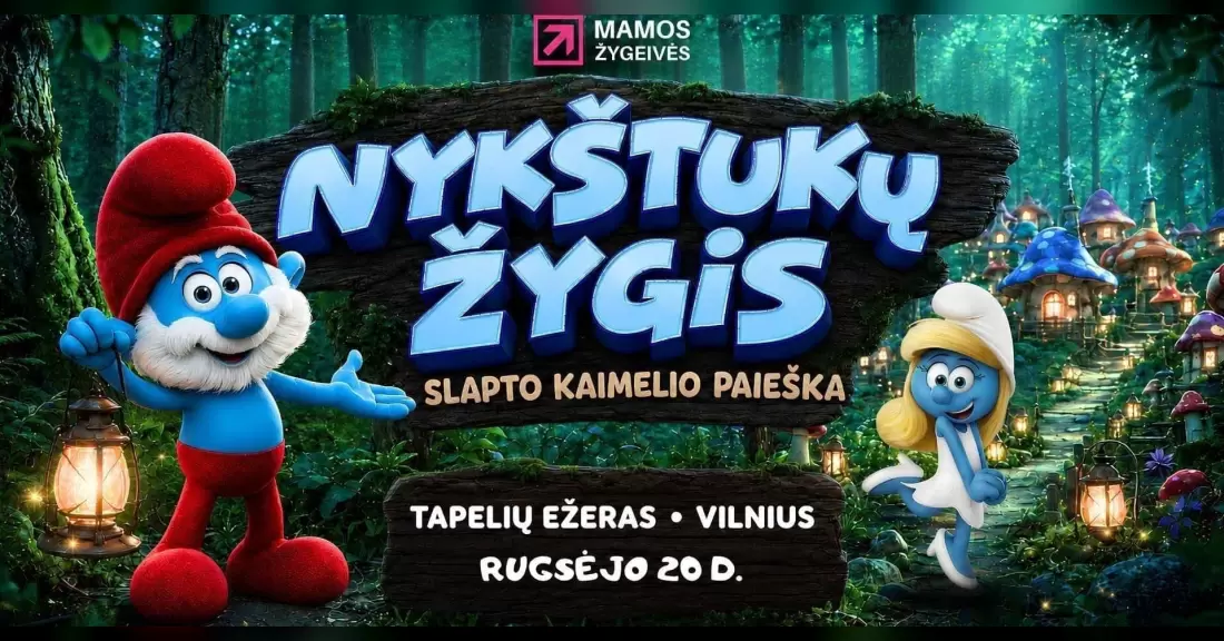 Pirkti bilietus Nykštukų žygis | Vienas bilietas visai šeimai! Vilnius, Tapelių ežeras Rugsėjis 20