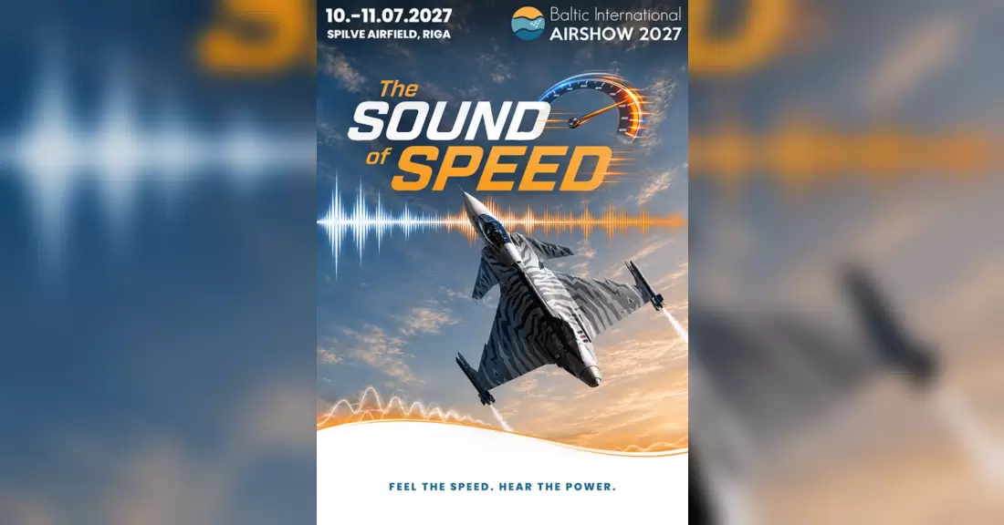 Pirkti bilietus BALTIC INTERNATIONAL AIRSHOW 2027 - THE SOUND OF SPEED Rīga, Spilve Airport 2027 Liepa 10-11