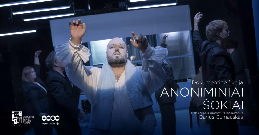 Pirkti bilietus VŠDT premjera | ANONIMINIAI ŠOKIAI | rež. Darius Gumauskas Šiauliai, Valstybinis Šiaulių dramos teatras Lapkritis 27