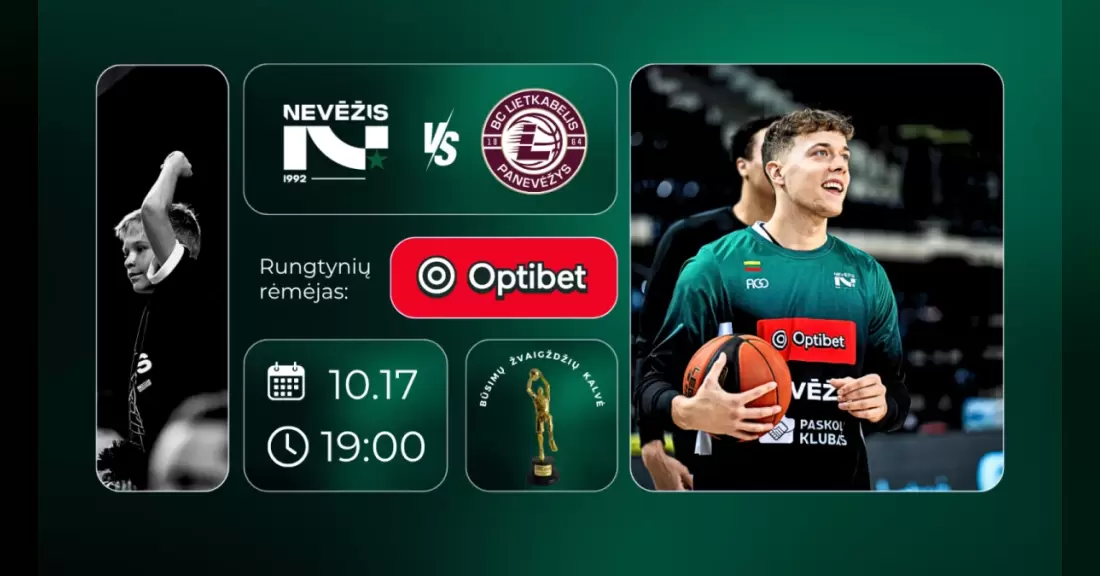 Pirkti bilietus LKL rungtynės: Kėdainių „Nevėžis“ – Panevėžio „Lietkabelis“ Kėdainiai, Kėdainių arena Spalis 17