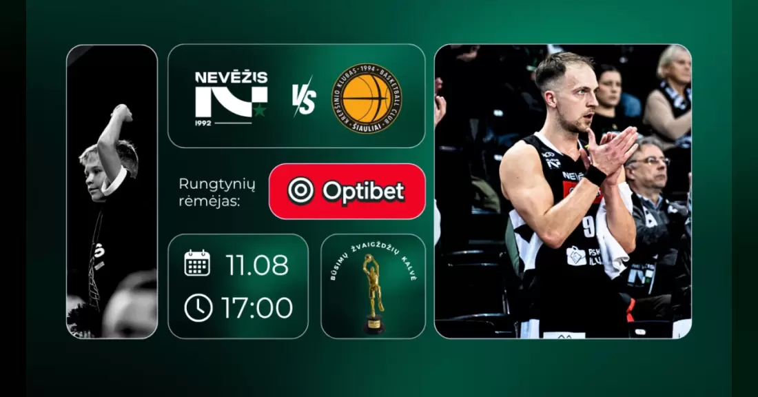 Pirkti bilietus LKL rungtynės: Kėdainių „Nevėžis“ – Šiaulių „Šiauliai“ Kėdainiai, Kėdainių arena Lapkritis 08