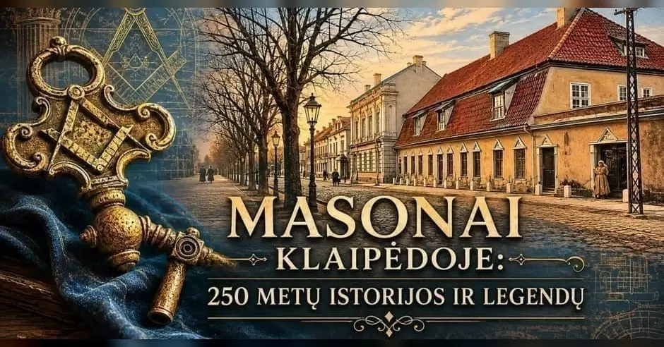 Pirkti bilietus Masonai Klaipėdoje: 250 metų istorijos ir legendų Klaipėda, K. Donelaičio g. 6C Rugpjūtis 30