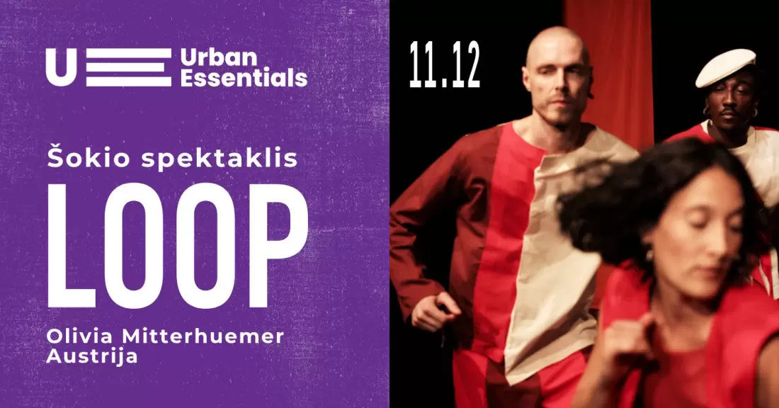 Pirkti bilietus Urban Essentials 2026 | LOOP | Olivia Mitterhuemer (Austrija) Vilnius, MENŲ SPAUSTUVĖ Lapkritis 12