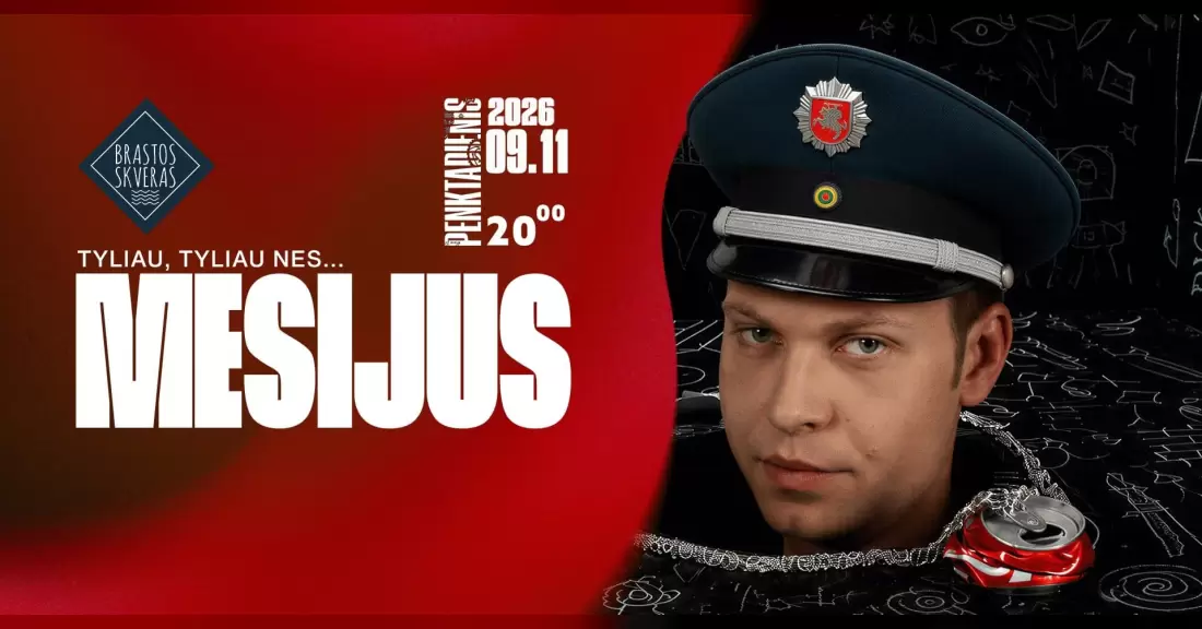 Pirkti bilietus MC MESIJUS | LIVE | Brastos Skveras Kaunas, Brastos Skveras Rugsėjis 11