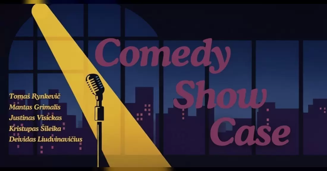 Pirkti bilietus Comedy Showcase Kaunas, Erdvė Rugsėjis 25
