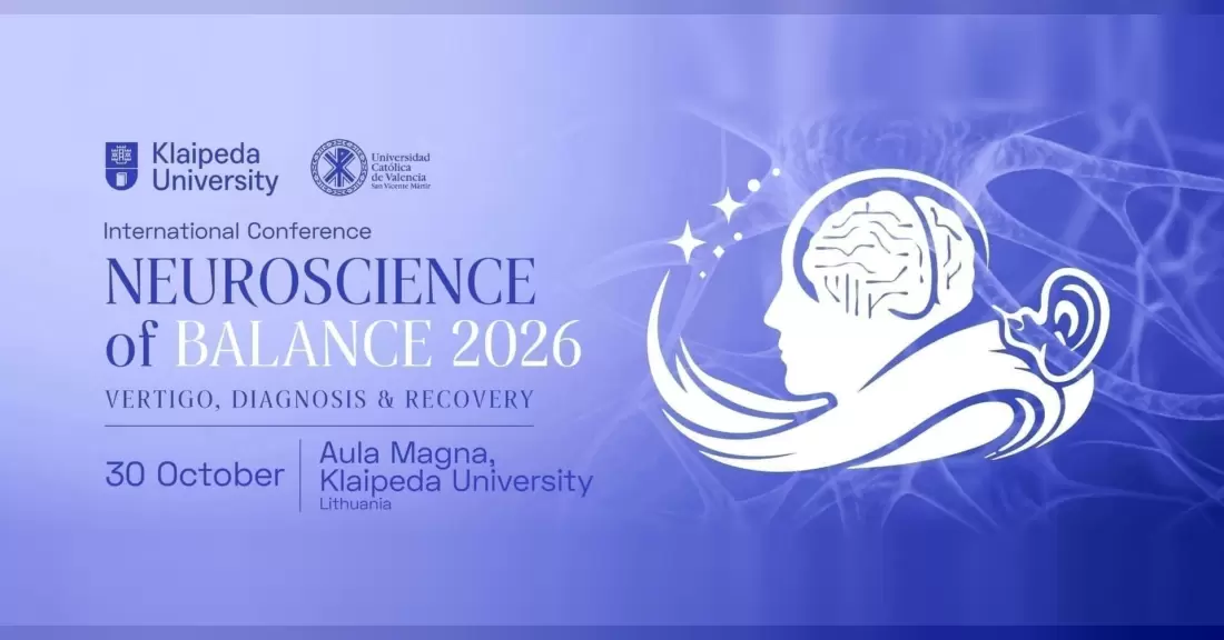 Pirkti bilietus Konferencija „Neuroscience of Balance: Vertigo, Diagnosis and Recovery“ Klaipėda, Studlendas Spalis 30