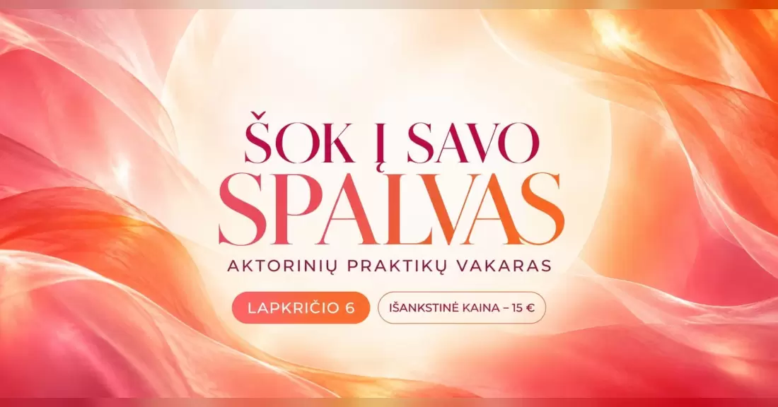 Pirkti bilietus Meilės Scenarijus. Aktorinių praktikų vakaras su Migle Polikevičiūte Vilnius, Studija HOUSE Lapkritis 06
