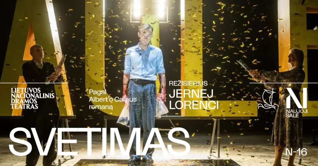 Pirkti bilietus Pagal Alberto Camus romaną. SVETIMAS, rež. Jernej LORENCI Vilnius, Lietuvos nacionalinis dramos teatras Gruodis 04