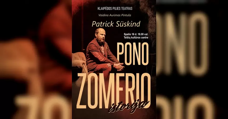 Pirkti bilietus Spektaklis „Pono Zomerio istorija