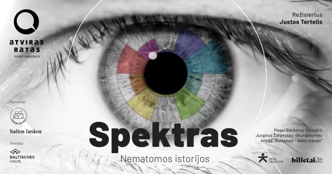 Pirkti bilietus Spektras | rež. Justas Tertelis Varėna, Varėnos kultūros centras Spalis 03