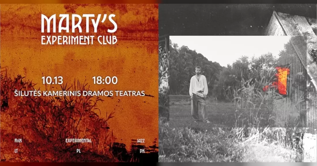 Pirkti bilietus MARTY'S EXPERIMENT CLUB | ŠILUTĖS KAMERINIS DRAMOS TEATRAS Šilutė, Šilutės kamerinis dramos teatras Spalis 14