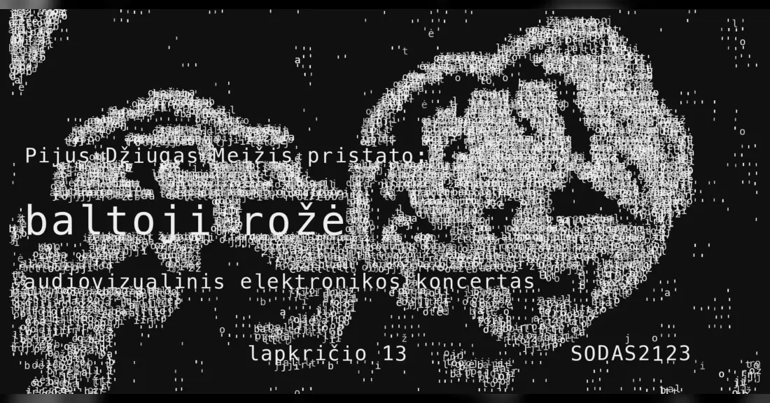 Pirkti bilietus PDM - Baltoji Rožė 1113 - SODAS2123 Vilnius, Kultūros kompleksas SODAS2123 Lapkritis 13