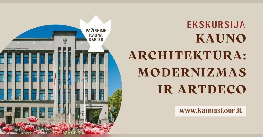 Pirkti bilietus EKSKURSIJA KAUNO TARPUKARIO MODERNIZMAS IR ART DECO Kaunas, Best Baltic Kaunas Hotel Rugsėjis 19