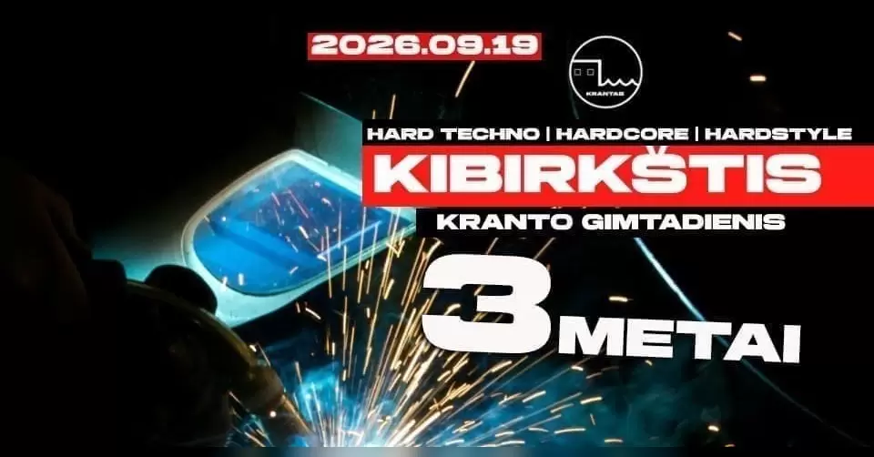 Pirkti bilietus KRANTO GIMTADIENIS - 3 METAI !!! Klaipeda, Krantas Rugsėjis 19-20
