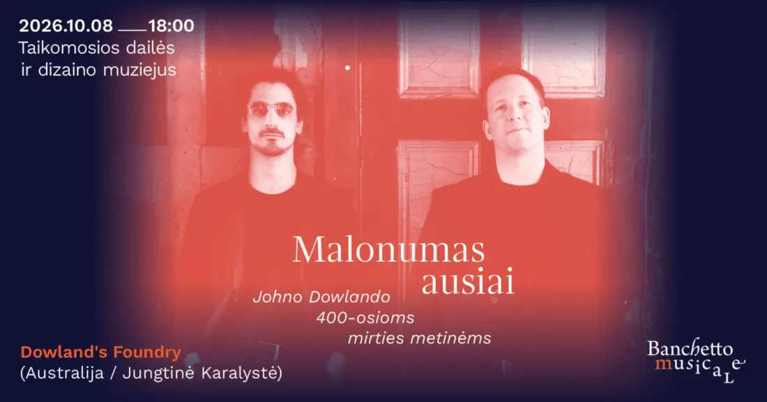 Pirkti bilietus Malonumas ausiai: Johno Dowlando 400-osioms mirties metinėms. Ansamblis 