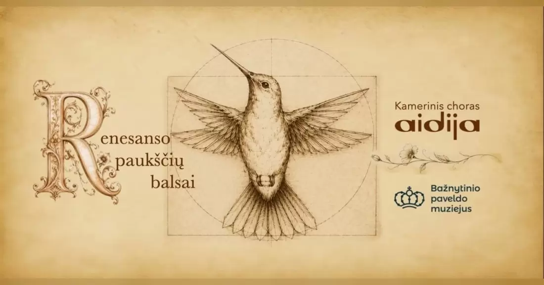Pirkti bilietus Kamerinio choro „Aidija“ koncertas Vilnius, Bažnytinio paveldo muziejus Spalis 02